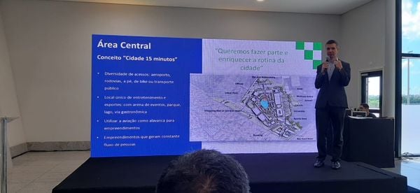 Área do aeroporto pode ganhar uma minicidade, com empreendimentos, como shopping, hotéis, restaurantes e faculdades