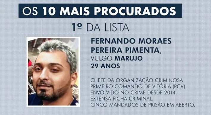 Durante a operação nesta sexta-feira (29), o próprio Fernando Moraes Ferreira Pimenta, o 'Marujo', ligou por chamada de vídeo e pediu para falar com o delegado, que não quis atendê-lo