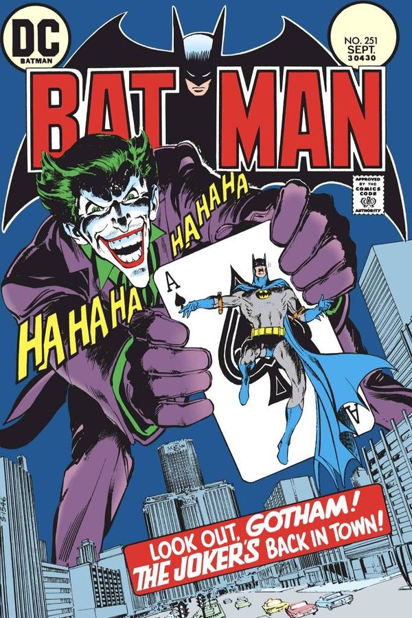 Capa da história 'A Vingança do Coringa', considerada uma das melhores HQs do Batman na fase com Neal Adams e Dennis O'Neil