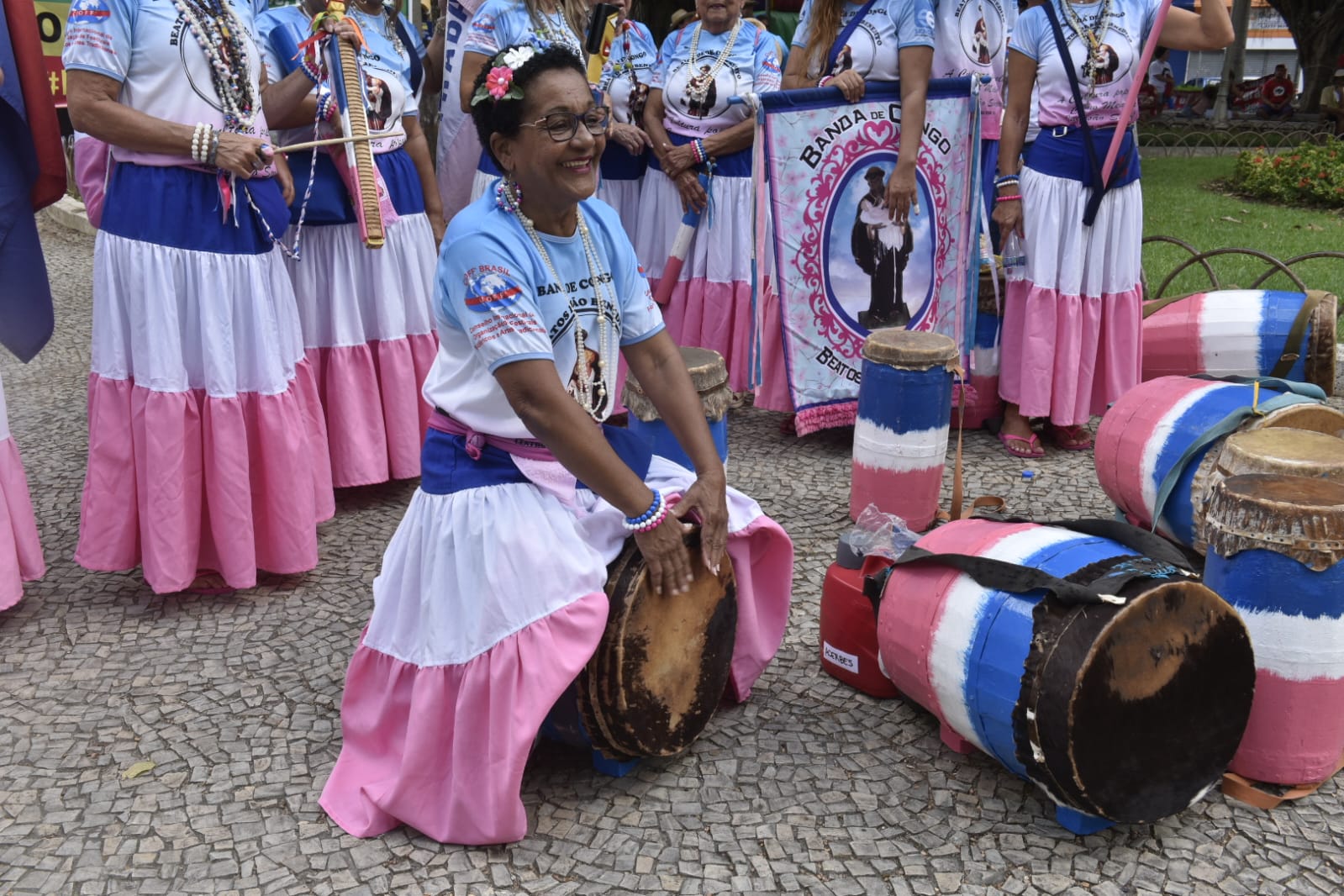 Atos culturais em protesto pelo Dia do Trabalhador e contra Bolsonaro em Vitória