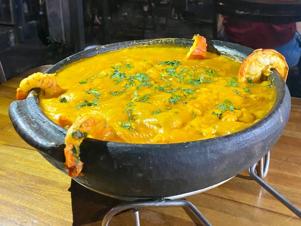 Bobó de lagosta e camarão VG do restaurante Cia do Caranguejo para o Dia das Mães