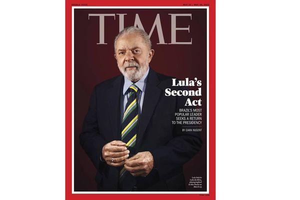Lula na capa da Time.
