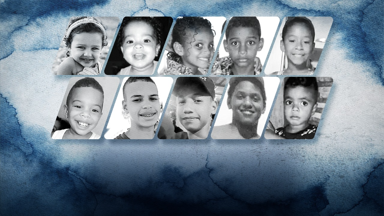Os rostos dos inocentes mortos na guerra do tráfico no Espírito Santo