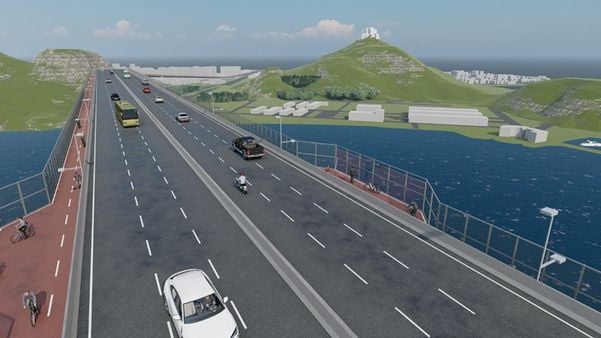 Projeto mostra como vai ficar a Ciclovia da Vida, de Vitória a Vila Velha por Secretaria de Estado de Mobilidade e Infraestrutura (Semobi)