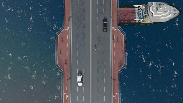 Projeto mostra como vai ficar a Ciclovia da Vida, de Vitória a Vila Velha por Secretaria de Estado de Mobilidade e Infraestrutura (Semobi)