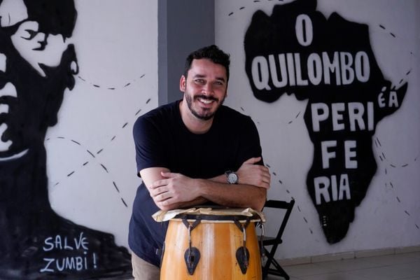 Antônio Vitor, gestor e produtor cultural do Centro Cultural Eliziário Rangel no bairro São Diogo, Serra