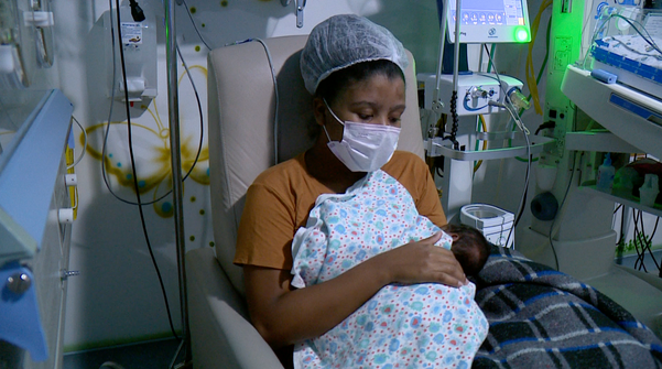 Rotina de recém nascidos internados na UTI neonatal do Hospital Rio Doce
