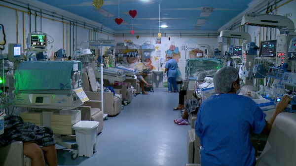 Rotina de recém nascidos internados na UTI neonatal do Hospital Rio Doce
