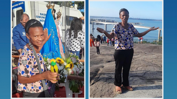 Zélia da Cunha Silva, de 63 anos, desapareceu no último domingo (8), em Fundão