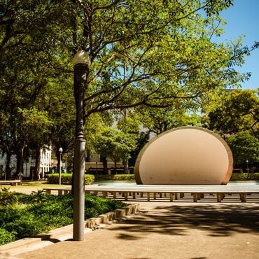 Imagem - Mais antiga e única tombada no país, Concha do Moscoso é ícone em Vitória