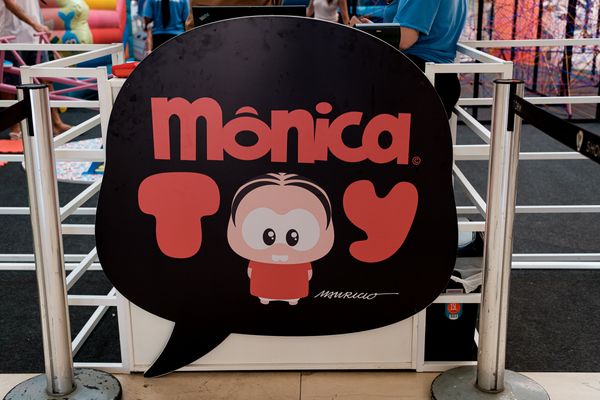 A atração Mônica Toy ficará até o dia 12 de junho, na Praça Central do Shopping Vitória. por Camilla Baptistin/Divulgação