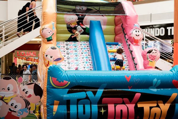 A atração Mônica Toy ficará até o dia 12 de junho, na Praça Central do Shopping Vitória. por Camilla Baptistin/Divulgação