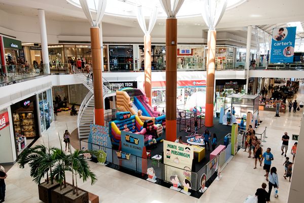 A atração Mônica Toy ficará até o dia 12 de junho, na Praça Central do Shopping Vitória. por Camilla Baptistin/Divulgação