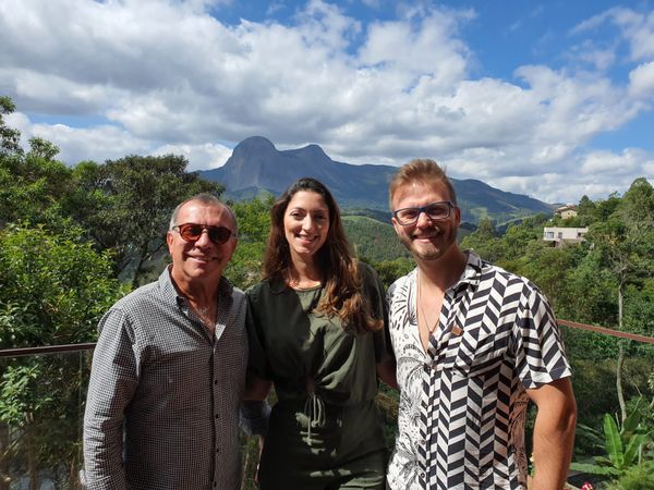 Ricardo Vieira, Mariana Thomazini e Ivan Bridi