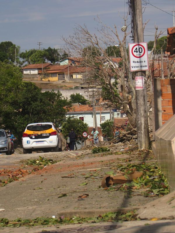 Mucurici após tempestade de granizo em maio de 2022 por Rhyan Paixão