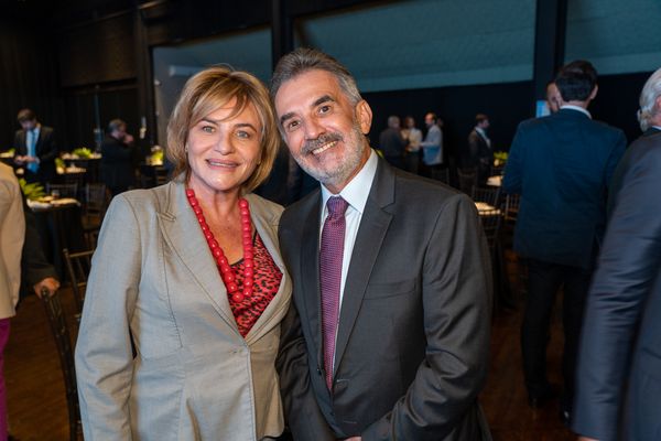 Luciana Júdice e Sidemar Acosta