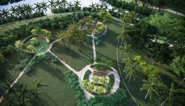 Nas áreas comuns do empreendimento, haverá espaços de contemplação por Vaz Desenvolvimento Imobiliário/Divulgaçao