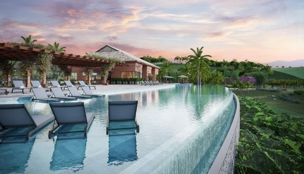 O empreendimento terá também um resort para relaxar, praticar esportes e se divertir por Vaz Desenvolvimento Imobiliário/Divulgaçao