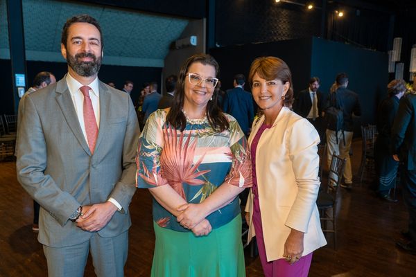 Rodrigo Chamoun, Luciana Andrade e Solange Lube