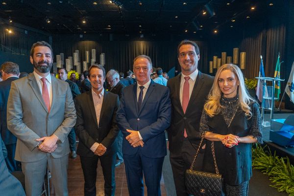 Rodrigo Chamoun, Marcelo Altoé, Renato Casagrande, Alberto Nemer e Luciana Nemer