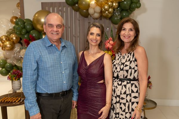 Angelo Alves, Dani Fernandes e Josiane Dalvi Alves
