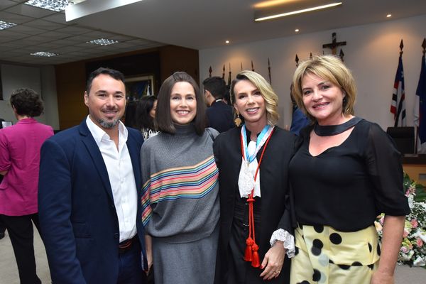 Marcelo Quintela Torres, Cláudia Júdice, Dra. Marianne Júdice e Luciana Júdice