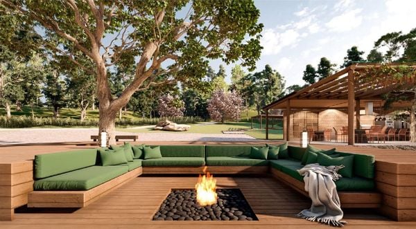 Na área de uso comum, haverá paisagismo lazer com espaço zen, decks de contemplação entre outros por Reserva Aracê/Divulgação