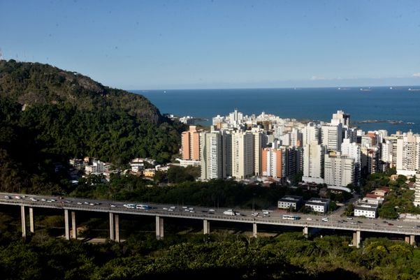 Vista geral de Vila Velha, ES