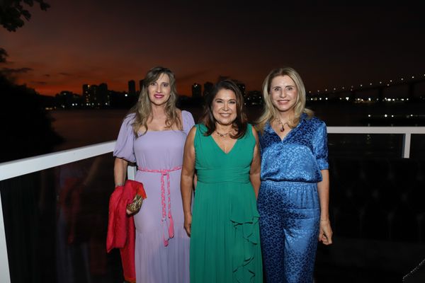 Cida Zamprogno, Rita Tristão e Ada Mota