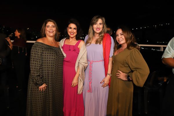 Claudia Cabral, Renata Rasseli, Cida Zamprogno e Rose Frizzera