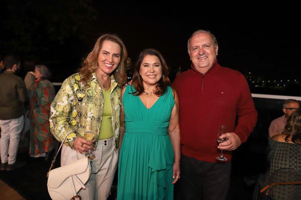 Denise Gazzinelli, Rita Rocio Tristão e Guilherme Gazzinelli