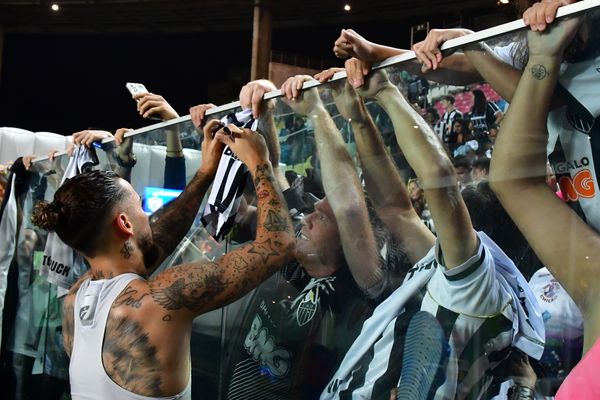 Jogo do Atlético Mineiro e Brasiliense por Fernando Madeira