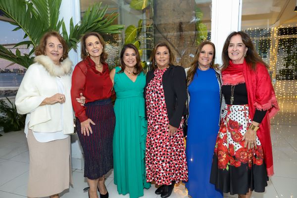 Penha Nonato, Rita da Luz, Rita Rocio Tristão, Heliene Duarte, Tania Buaiz e Beatriz Oliveira Santos