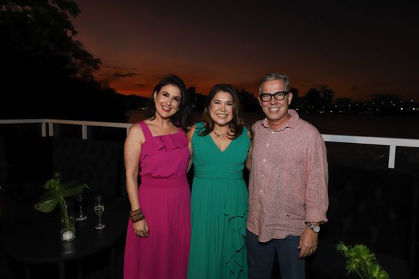 Renata Rasseli, Rita Tristão e André Hees