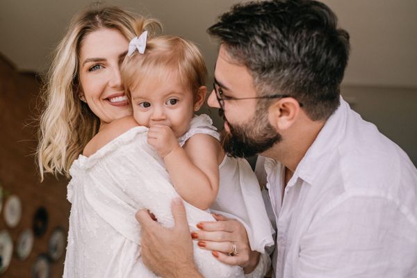 Aniversário de 1 aninho de Cecília, filha de Fábio Portela e Sofia Buzetto