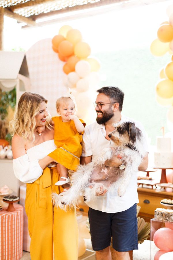 Aniversário de 1 aninho de Cecília, filha de Fábio Portela e Sofia Buzetto