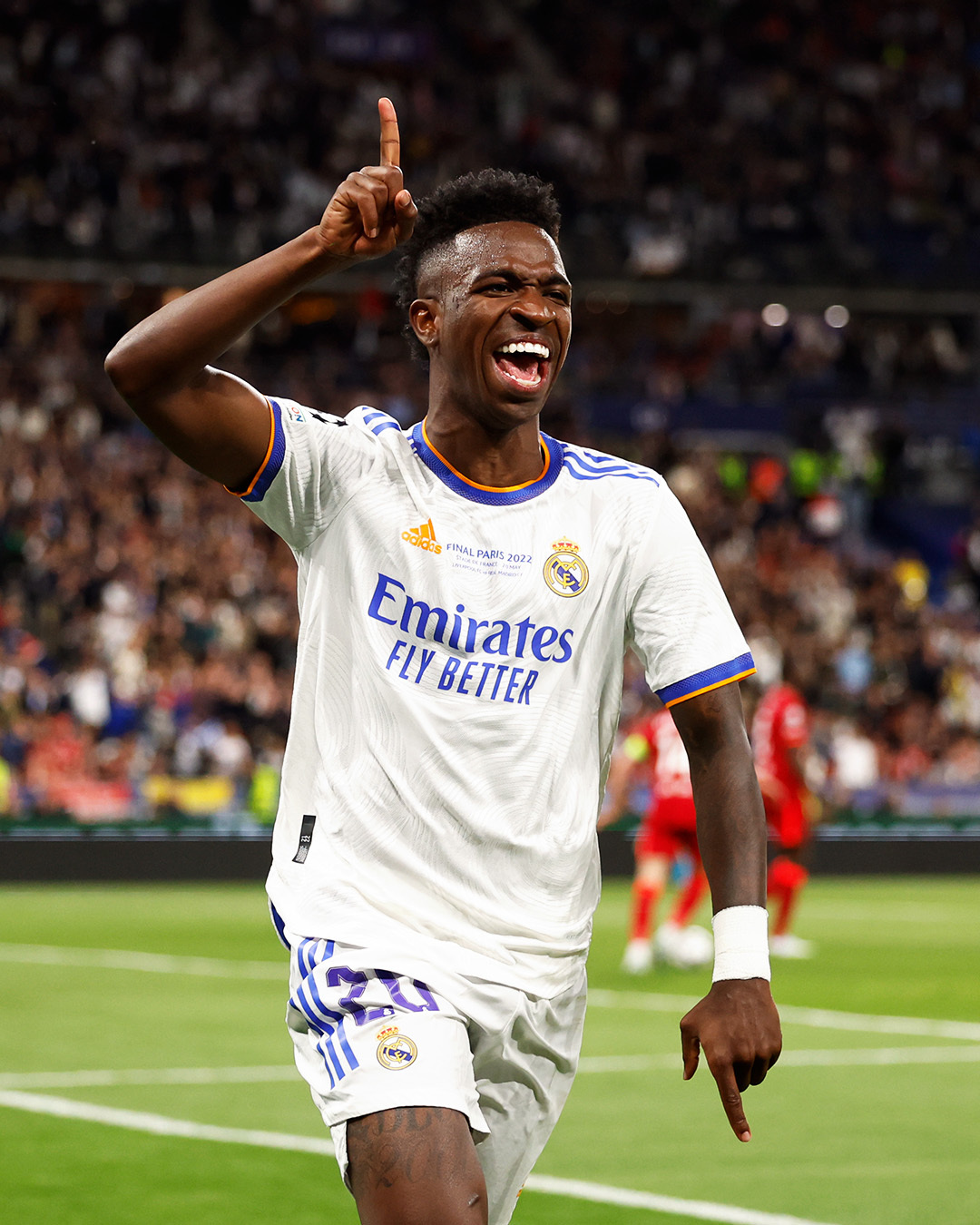 Vinicius Junior marca e garante o 14º título do Real Madrid na