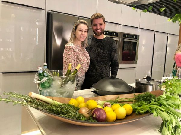 Gabi Iamonde e Romulo Pegoretti