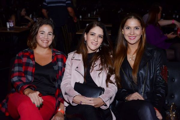 Paula Rodrigues, Andressa Devens e Roberta Barbosa