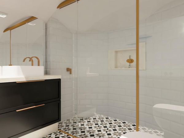 Projeto apresenta o banheiro do avião-suíte por Divulgação | Joarez Sofiste