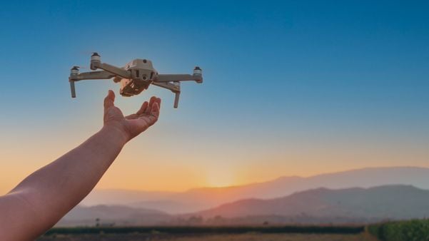 Tecnoagro - drone no campo