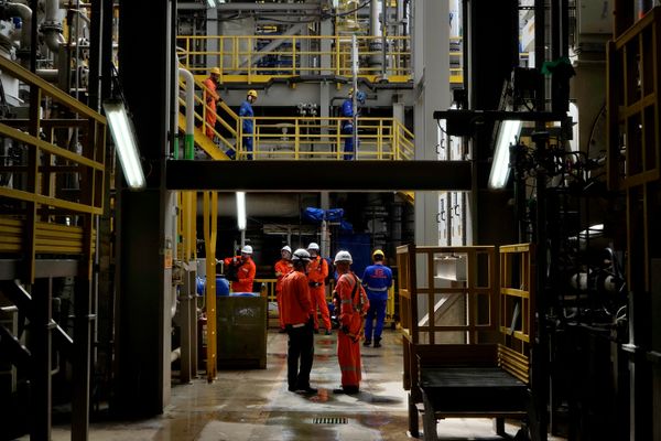 Visita de A Gazeta à P 71, navio plataforma da Petrobrás que está em construção no Estaleiro Jurong, em Aracruz, ES por Fernando Madeira