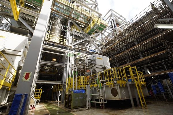 Visita de A Gazeta à P 71, navio plataforma da Petrobrás que está em construção no Estaleiro Jurong, em Aracruz, ES por Fernando Madeira