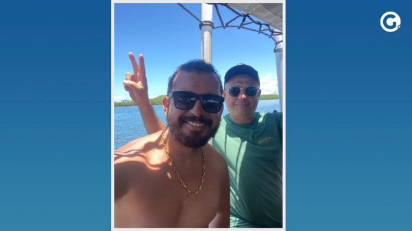 Wagner Xavier e o tio Roberto Carlos