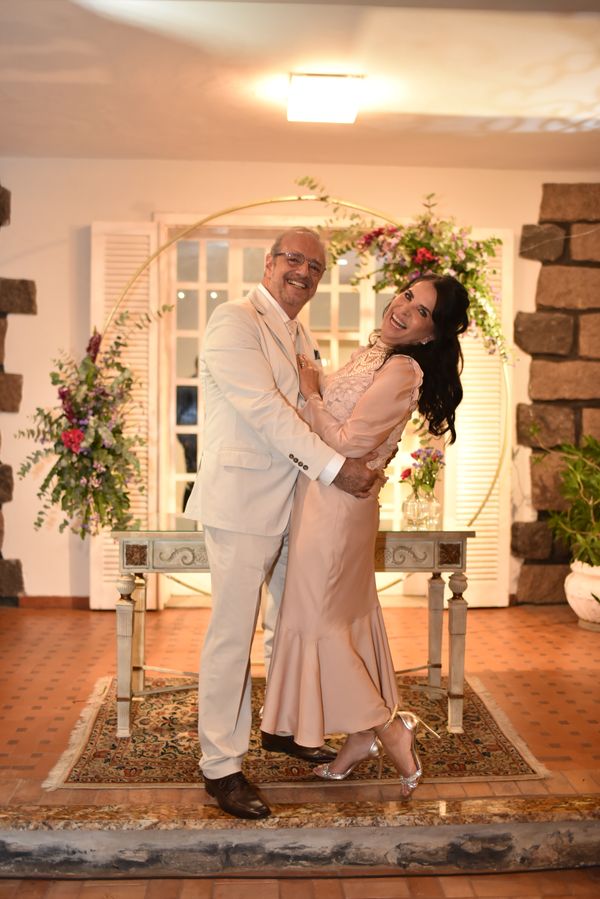 Luiz Paulo Oliveira Santos e Christina Abelha 