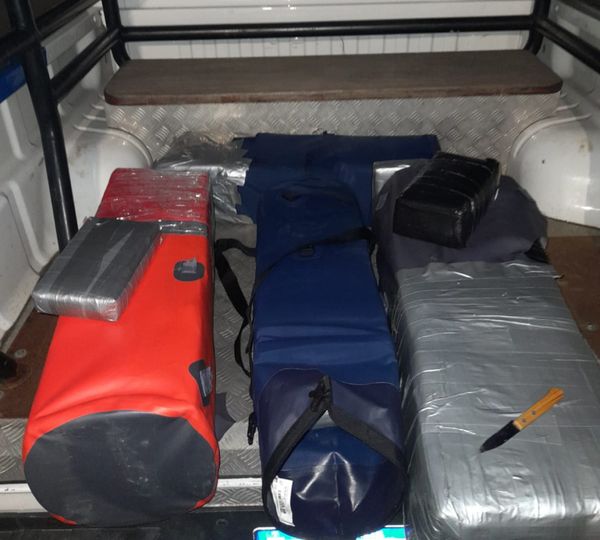 Droga apreendida em carro em Vila Velha