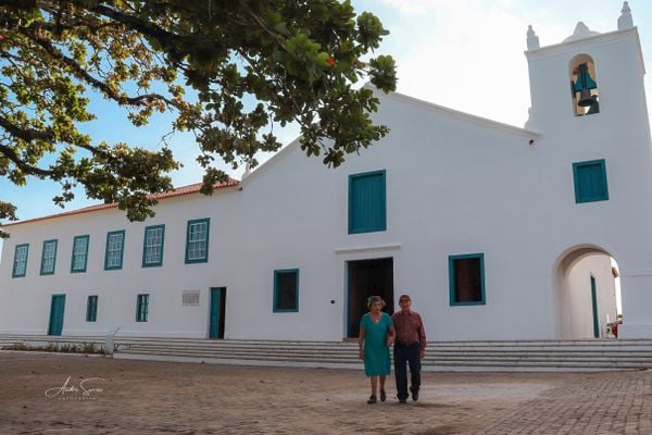 Casal comemora 68 anos de união e ganha ensaio no santuário  por Andre Serrão 