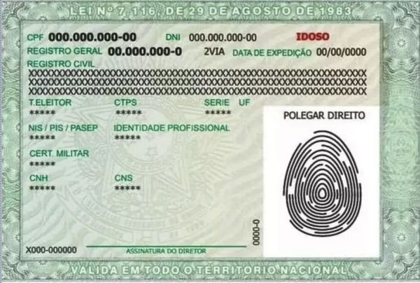 Emissão de carteira de identidade será feita em novo site de agendamento no ES.