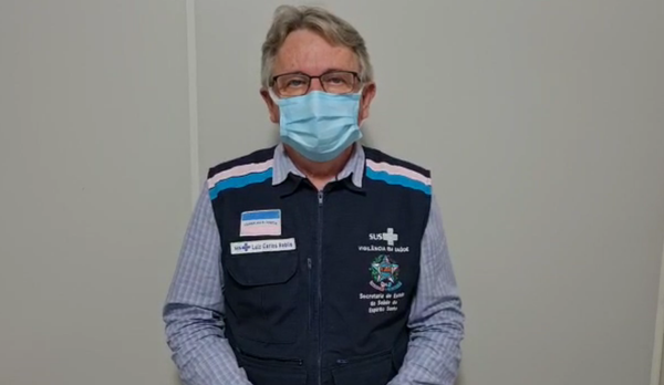 Subsecretário da Secretaria Estadual de Saúde, Luiz Carlos Reblin
