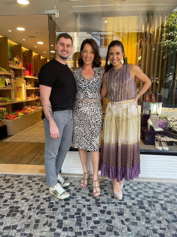 Iago Agliardi, Sheyla Iwanaga e Brenda Riva